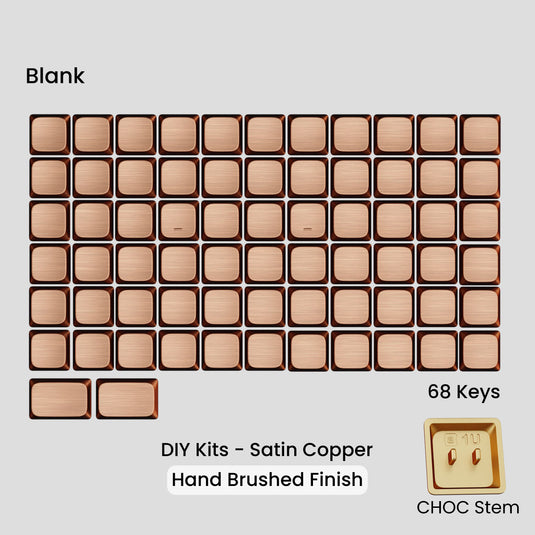 [GB] Awekeys Air Low-Profile Metal Keycaps (Choc)