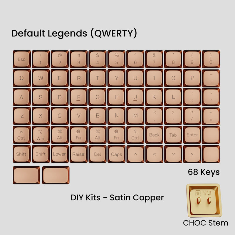 Load image into Gallery viewer, [GB] Awekeys Air Low-Profile Metal Keycaps (MX)
