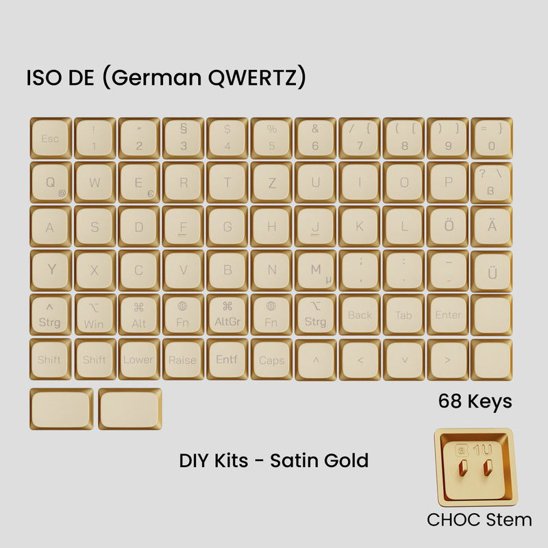 Load image into Gallery viewer, [GB] Awekeys Air Low-Profile Metal Keycaps (Choc)
