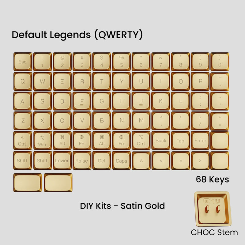 Load image into Gallery viewer, [GB] Awekeys Air Low-Profile Metal Keycaps (Choc)
