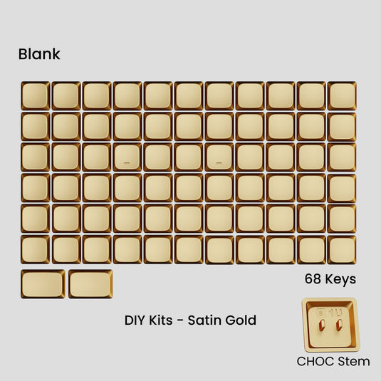 [GB] Awekeys Air Low-Profile Metal Keycaps (Choc)