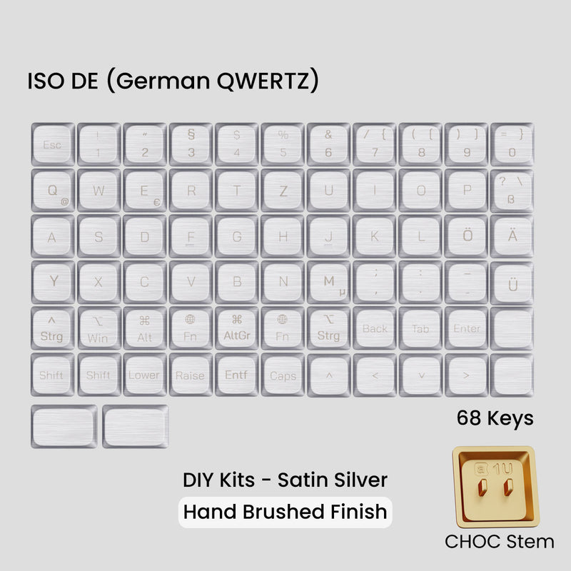 Load image into Gallery viewer, [GB] Awekeys Air Low-Profile Metal Keycaps (Choc)
