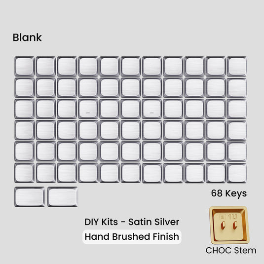 [GB] Awekeys Air Low-Profile Metal Keycaps (Choc)