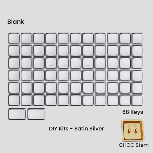 [GB] Awekeys Air Low-Profile Metal Keycaps (Choc)