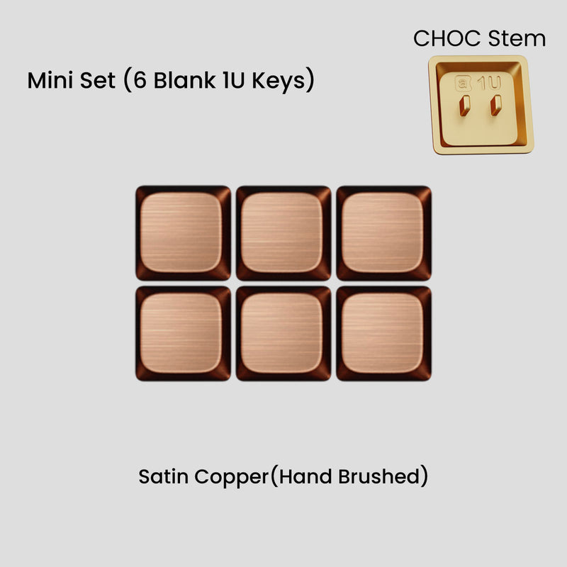 Load image into Gallery viewer, [GB] Awekeys Air Low-Profile Metal Keycaps (Choc)
