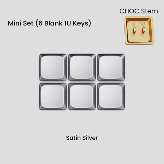 [GB] Awekeys Air Low-Profile Metal Keycaps (Choc)