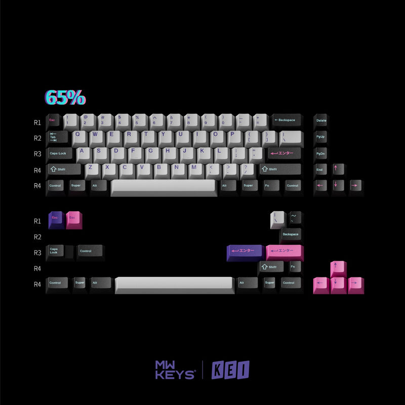 Load image into Gallery viewer, [GB] MW Virtual ABS Double-shot Keycap Set
