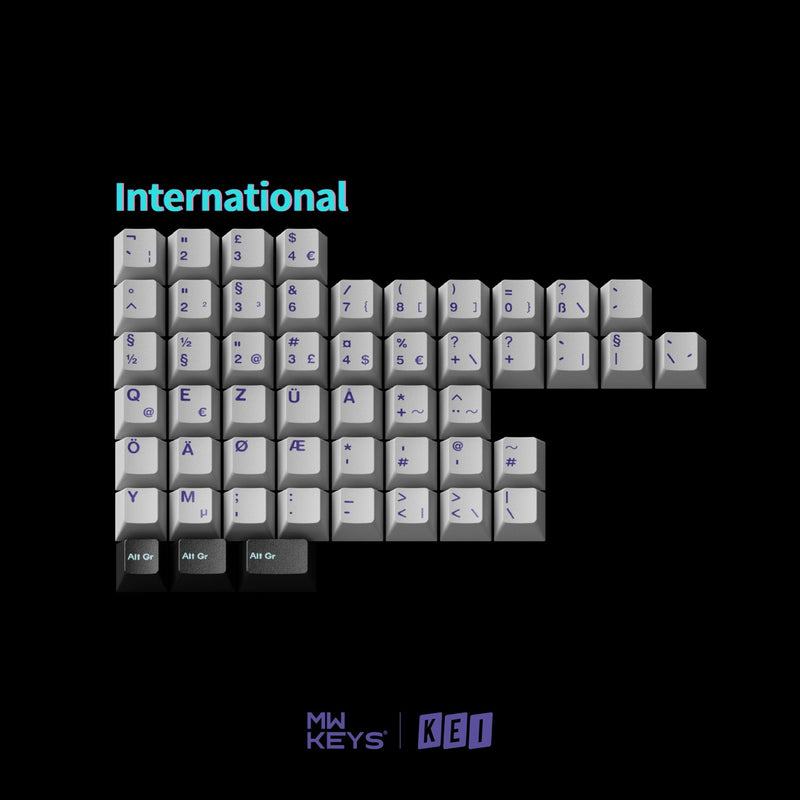 Load image into Gallery viewer, [GB] MW Virtual ABS Double-shot Keycap Set
