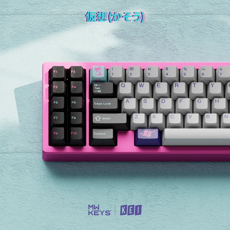 Load image into Gallery viewer, [GB] MW Virtual ABS Double-shot Keycap Set
