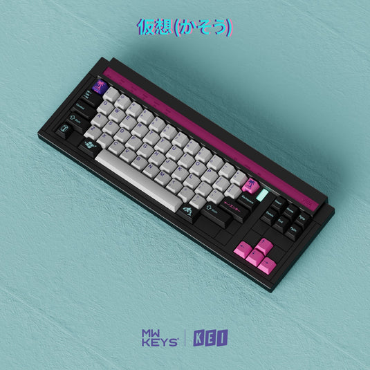 [GB] MW Virtual ABS Double-shot Keycap Set