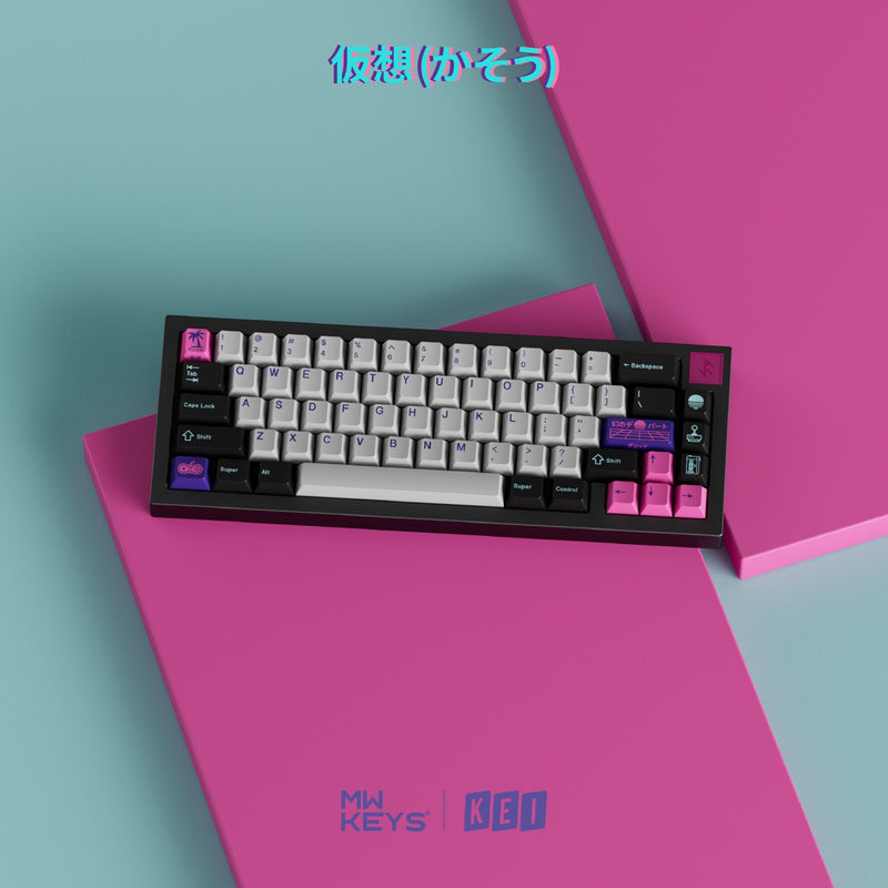 Load image into Gallery viewer, [GB] MW Virtual ABS Double-shot Keycap Set

