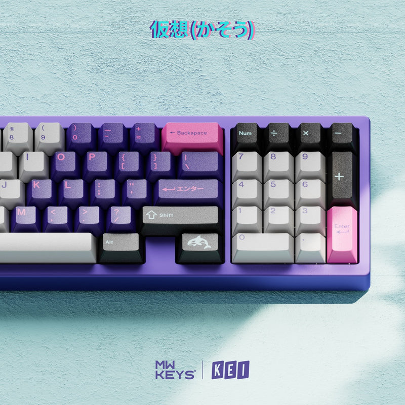 Load image into Gallery viewer, [GB] MW Virtual ABS Double-shot Keycap Set
