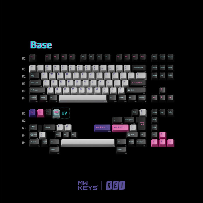 Load image into Gallery viewer, [GB] MW Virtual ABS Double-shot Keycap Set
