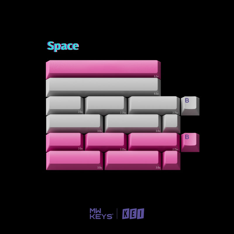 Load image into Gallery viewer, [GB] MW Virtual ABS Double-shot Keycap Set
