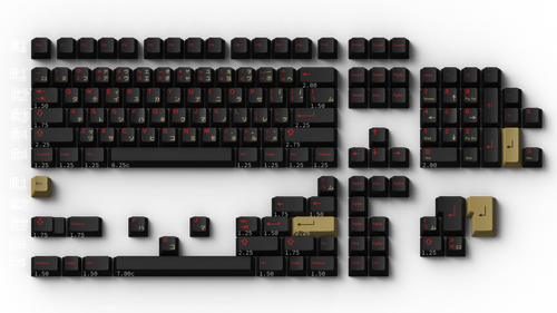 [In-Stock] GMK Underworld Double-Shot ABS Keycaps