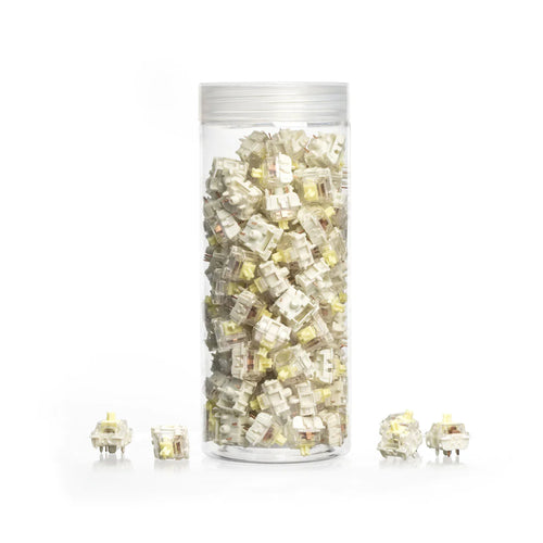 Gateron Jupiter Banana Tactile Switches