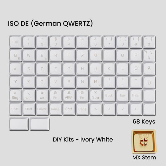 [GB] Awekeys Air Low-Profile Metal Keycaps (MX)