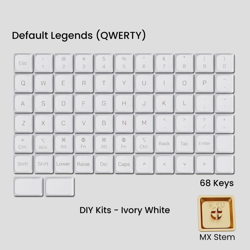 Load image into Gallery viewer, [GB] Awekeys Air Low-Profile Metal Keycaps (MX)
