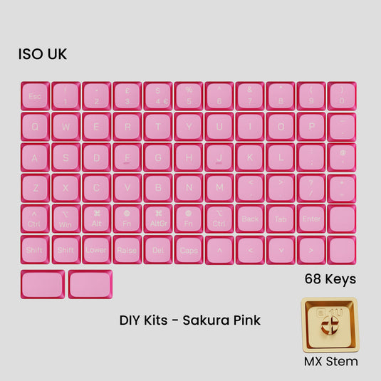 [GB] Awekeys Air Low-Profile Metal Keycaps (MX)