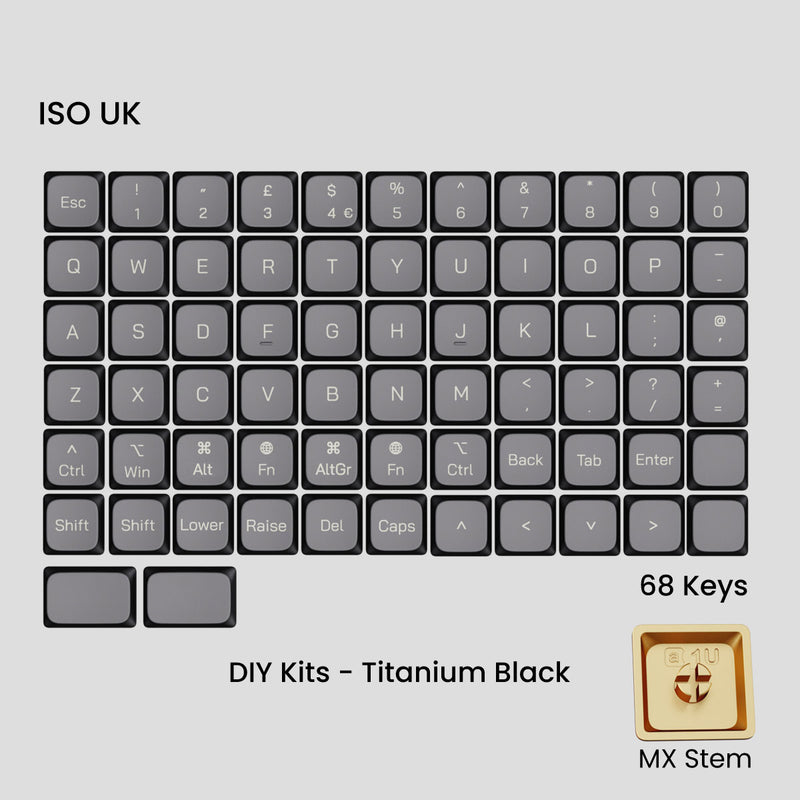 Load image into Gallery viewer, [GB] Awekeys Air Low-Profile Metal Keycaps (MX)
