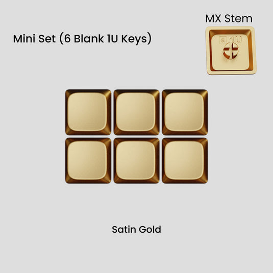 [GB] Awekeys Air Low-Profile Metal Keycaps (MX)