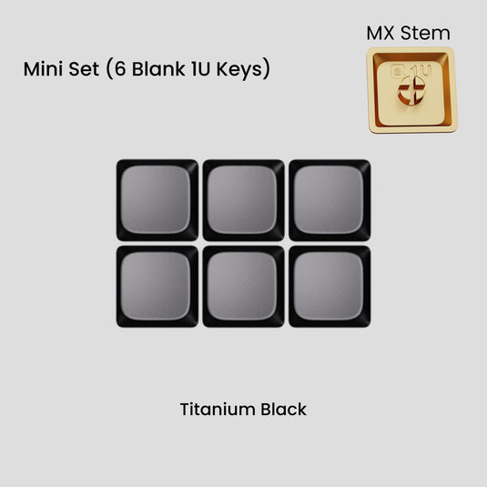 [GB] Awekeys Air Low-Profile Metal Keycaps (MX)