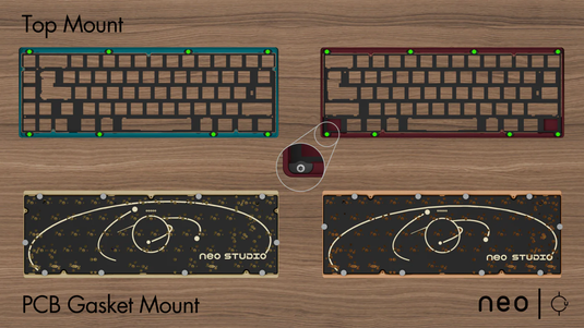 [Extras] Neo65 Cu Custom Mechanical Keyboard Kit