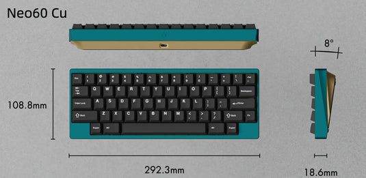 [Extras] Neo60 Cu Custom Mechanical Keyboard Kit