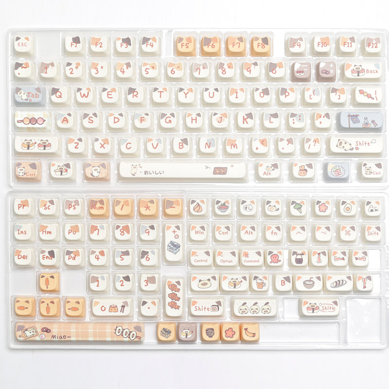 Load image into Gallery viewer, Cat themed MAO Profile Keycaps

