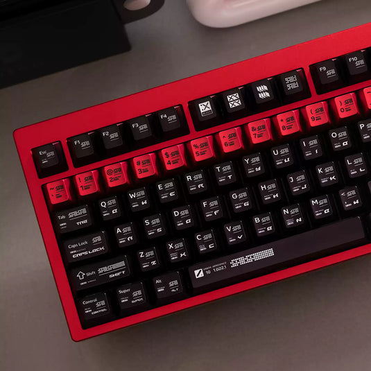 Parametric Pearlescent Metallic Cherry Profile Keycap Set