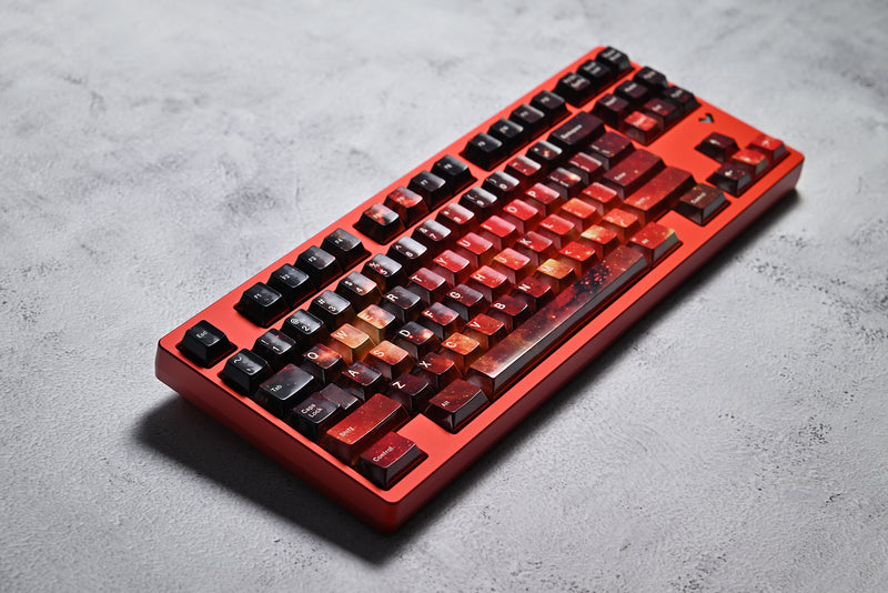 Load image into Gallery viewer, JKDK Supernova Cherry Profile Hi-Gloss Keycap Set
