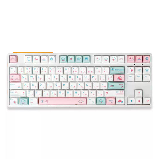 Pastel Weather PBT Dye Sub XDA Profile Keycap Set