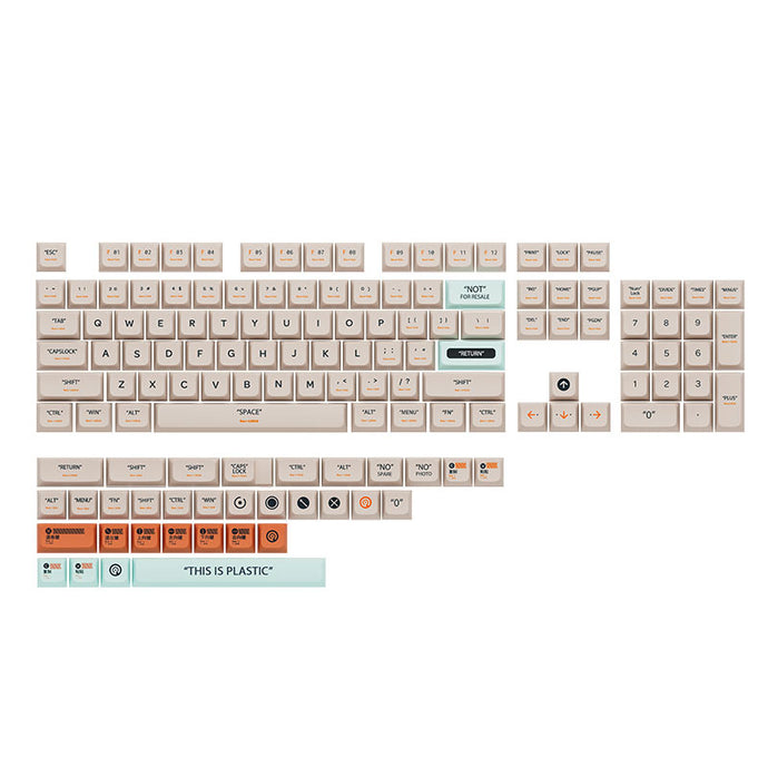 THIS IS PLASTIC XDA Profile Keycap Set