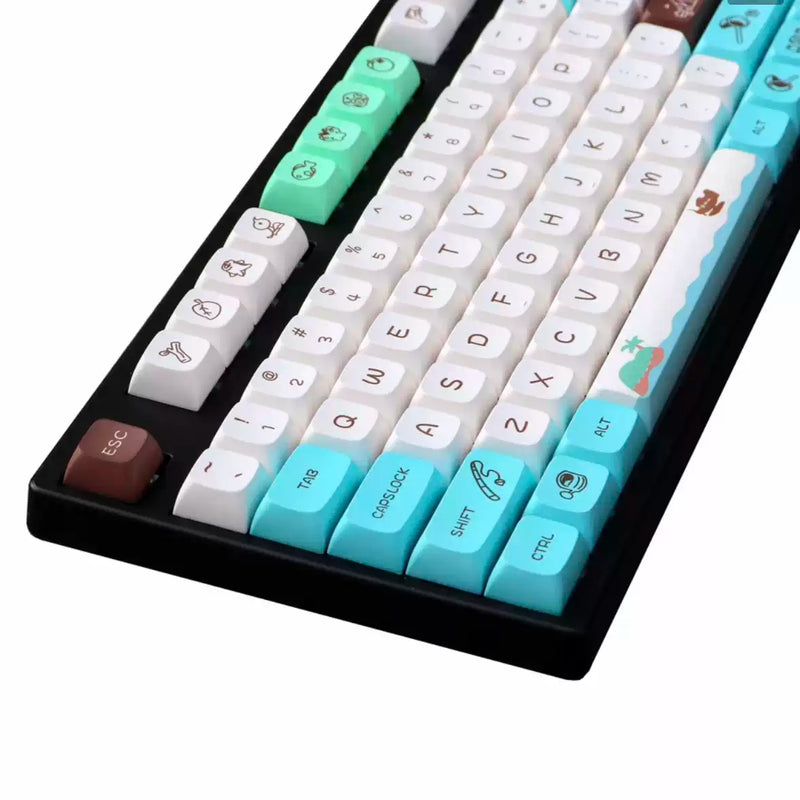 Load image into Gallery viewer, Island Retreat PBT Dye Sub XDA Profile Keycap Set
