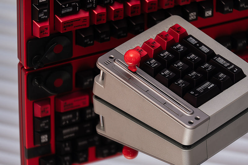 Load image into Gallery viewer, Parametric Pearlescent Metallic Cherry Profile Keycap Set
