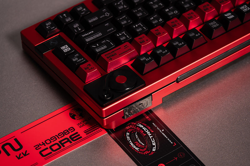 Load image into Gallery viewer, Parametric Pearlescent Metallic Cherry Profile Keycap Set
