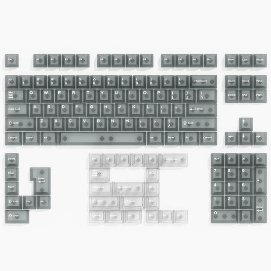 Frosted Grey Cherry Profile Keycap Set