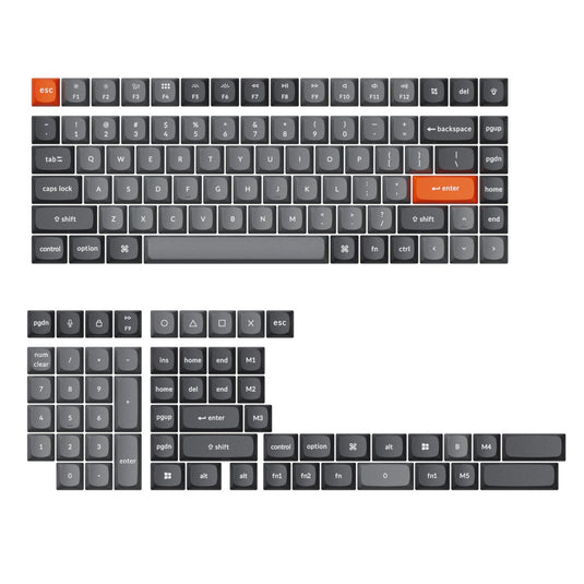 Keychron Grey Double-shot OSA Profile Keycap Set