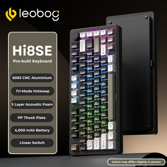 Leobog Hi8SE Aluminum 75% Wireless Aluminum Keyboard