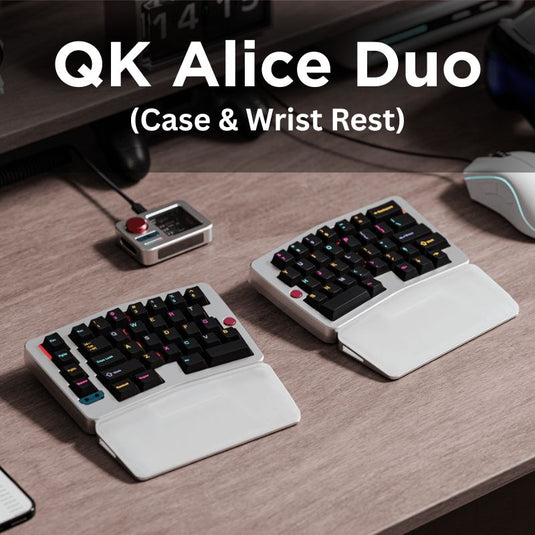 [Pre-Order] QK Alice Duo (Case & Wrist Rest)