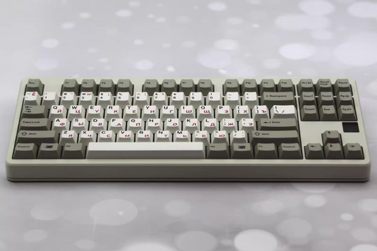 Shenpo Retro Beige Dye-Sub PBT Cherry Profile Keycaps
