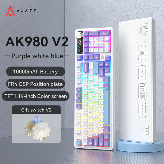 AJAZZ AK980 V2 Wireless Mechanical Keyboard