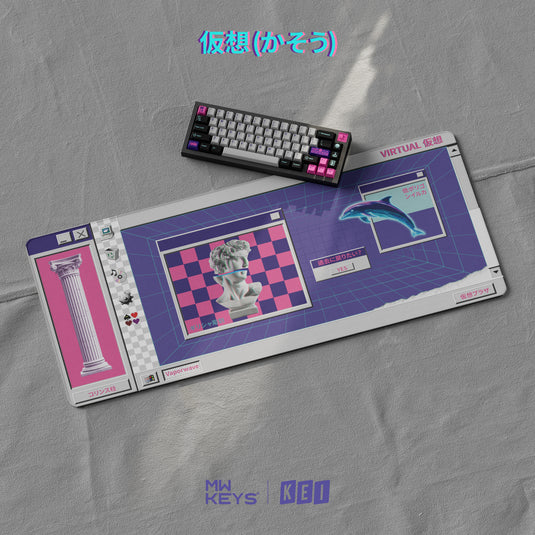[GB] MW Virtual ABS Double-shot Keycap Set