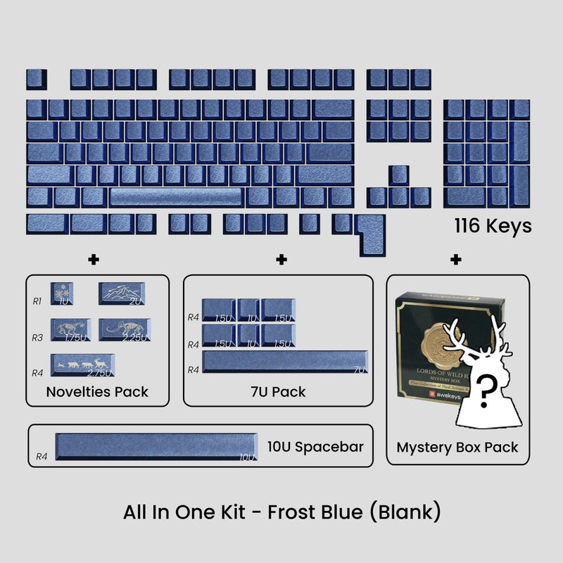 Load image into Gallery viewer, [GB] Awekeys Wild ICE Keycaps
