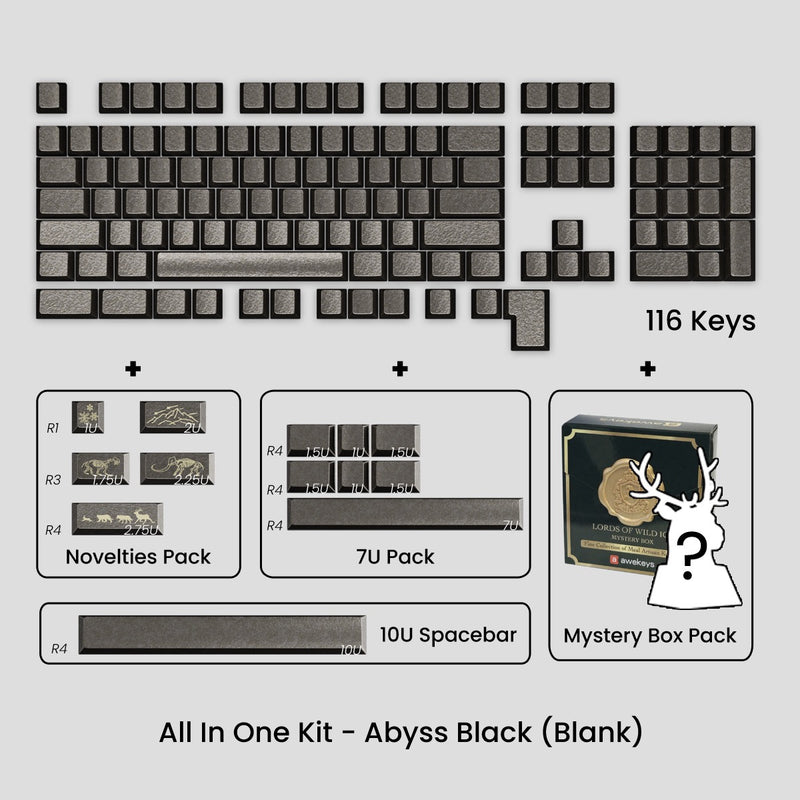 Load image into Gallery viewer, [GB] Awekeys Wild ICE Keycaps
