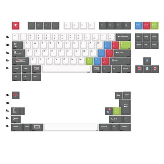 [GB] QK65 Mk3 Keycaps (Free Rye Switches)