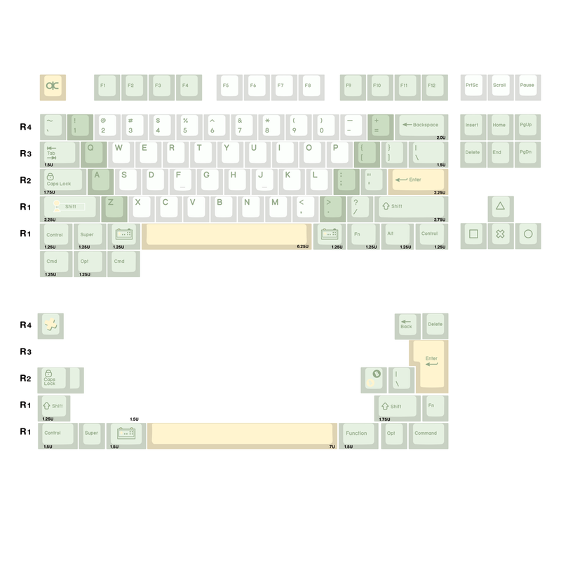 Load image into Gallery viewer, [GB] QK65 Mk3 Keycaps (Free Rye Switches)
