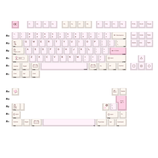 [GB] QK65 Mk3 Keycaps (Free Rye Switches)