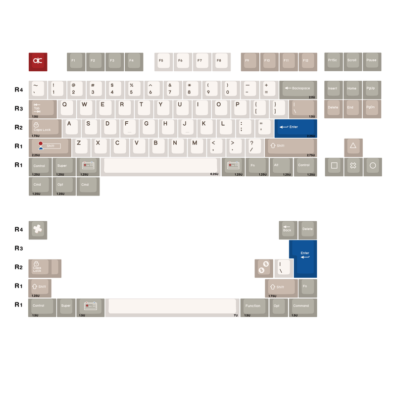 Load image into Gallery viewer, [GB] QK65 Mk3 Keycaps (Free Rye Switches)
