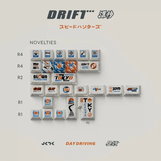 [Clearance] JKDK Child Kits Numpad/Spacebar/Color/Novelties/Modifiers
